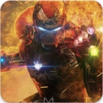 ironman wallpaper android application logo